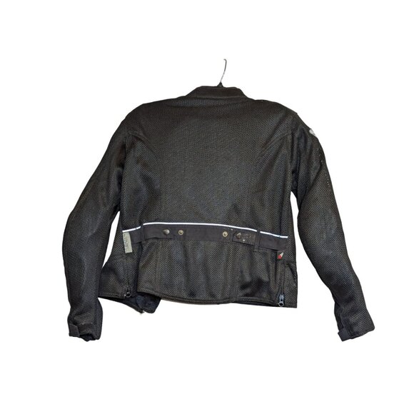 Joe Rocket Womens Motorcycle Jacket Mesh Armor Black S Zip in Lining - Picture 7 of 8